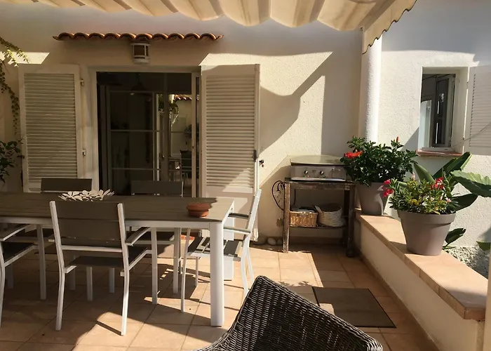 וילה Le Cabanon Cap D 80 M De La אנטיב