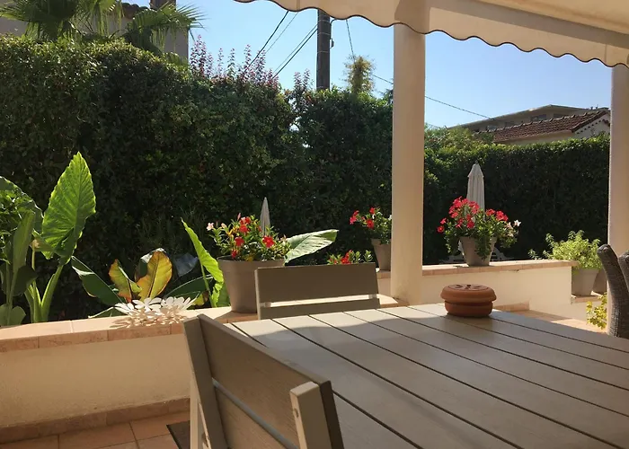 וילה Le Cabanon Cap D 80 M De La אנטיב